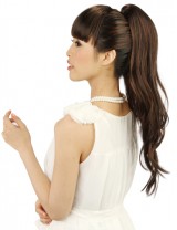 Wigs2you 馬尾 日本正品 長 微卷 時尚 夾式馬尾 甜美可愛型WS-5015-DB